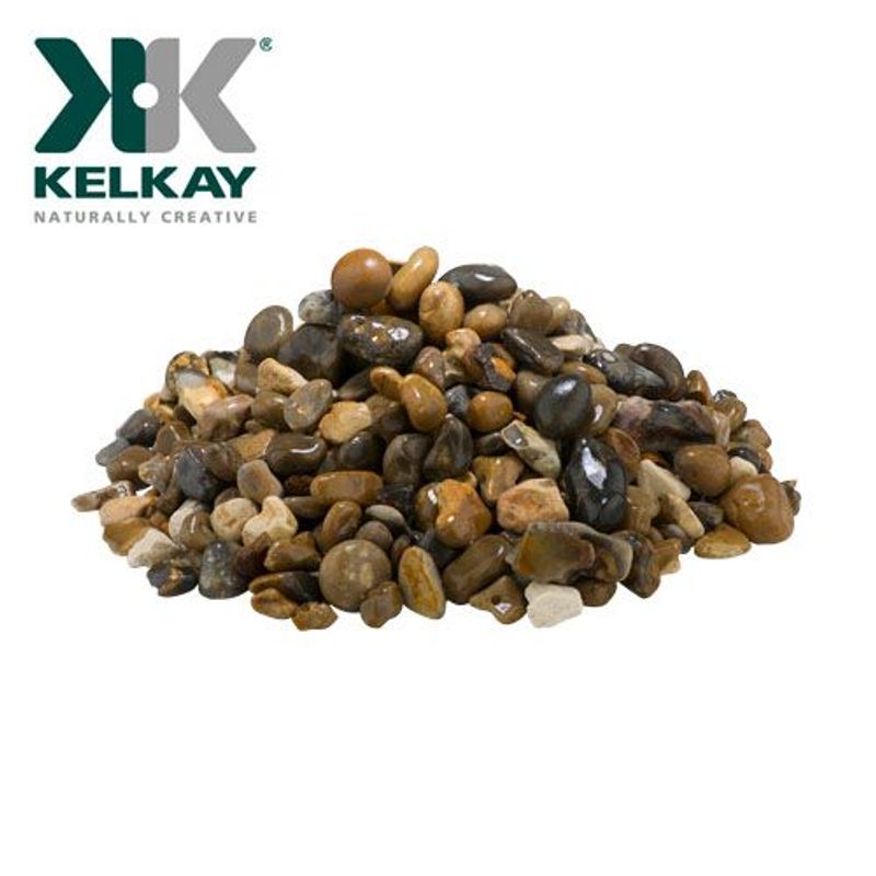 Decorative Gravel Aggregate Oyster Pearl Pebbles 850kg Drainage