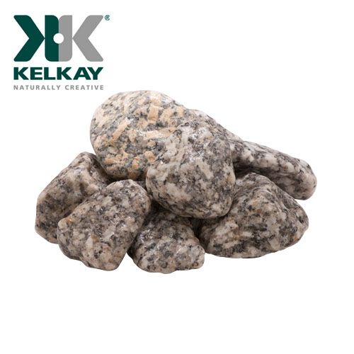 Decorative Gravel Aggregate - Cornish Silver Cobbles 850kg 