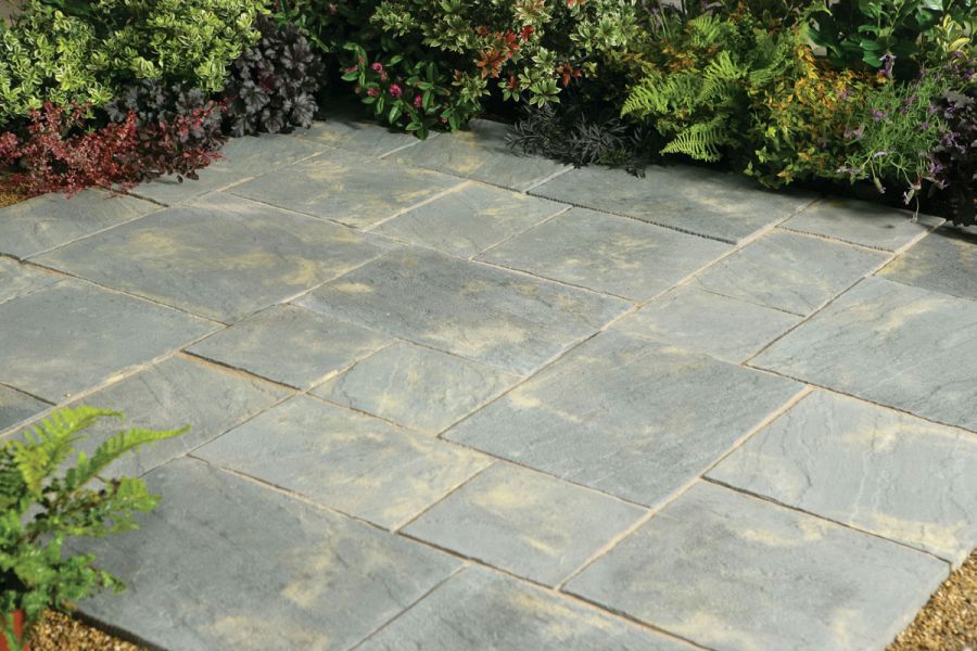 Kelkay Stone Patio Kit Abbey Paving 5.76m2 Antique Drainage Superstore®
