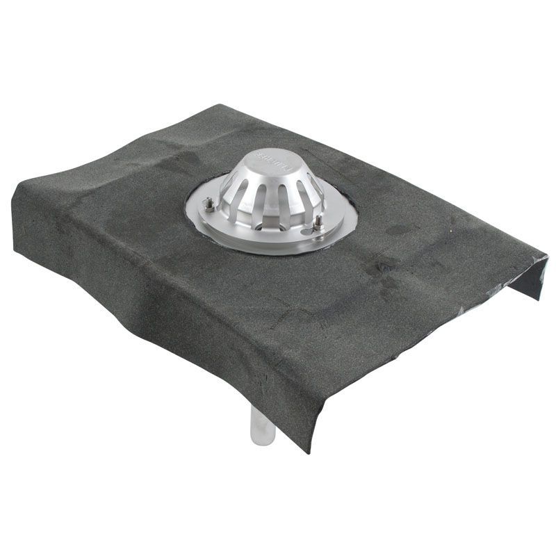 Roof Drain Vertical Outlet With Pre-mounted Bitumen Collar 40mm ...