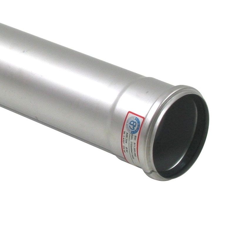 Blucher 304 Grade Stainless Steel Pipe With Nitrile Seal - 75mm x 500mm