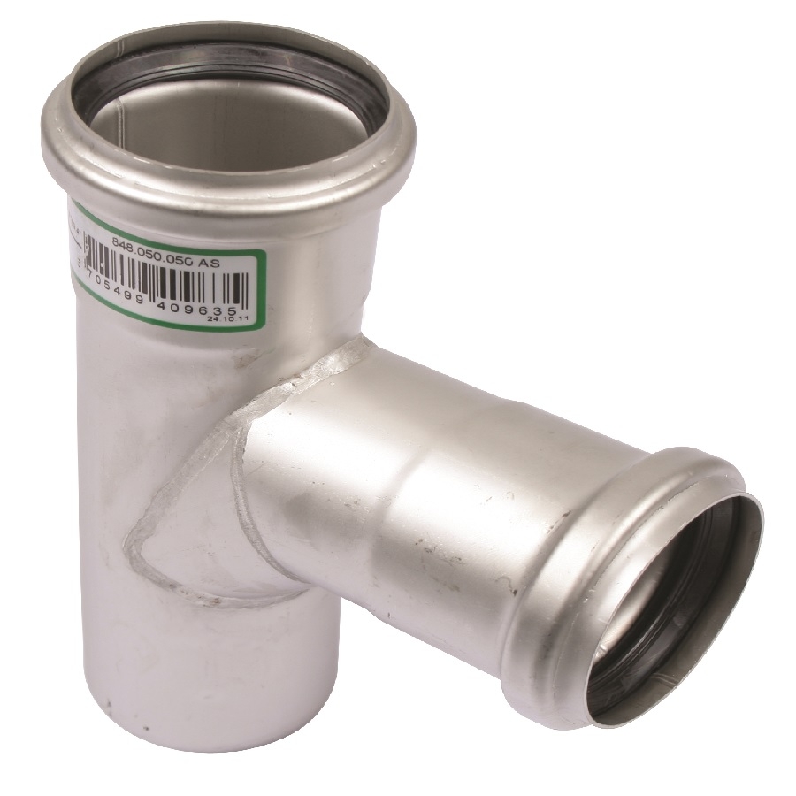 Blucher Swept Branch 304 Grade Stainless Steel Pipe 50mm