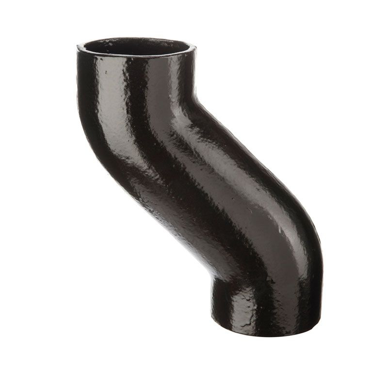 Hargreaves Foundry Cast Iron Soil Pipe 300mm Offset Bend Traditional Express - 100mm