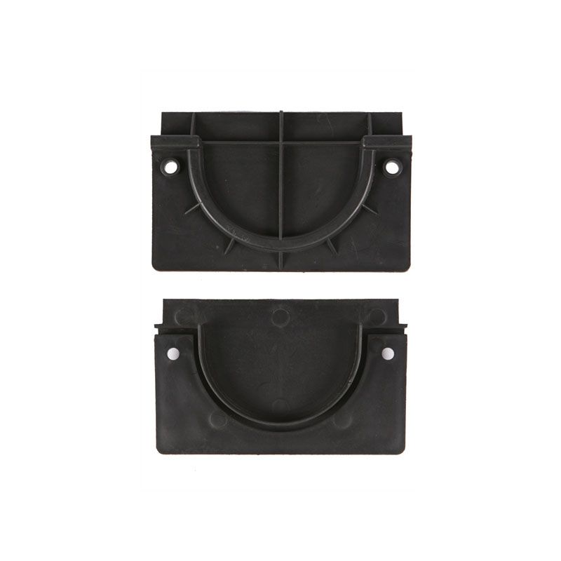 Channel Drain Block/Pave Slot Plastic End Cap B125 Weight Class - Pack of 10