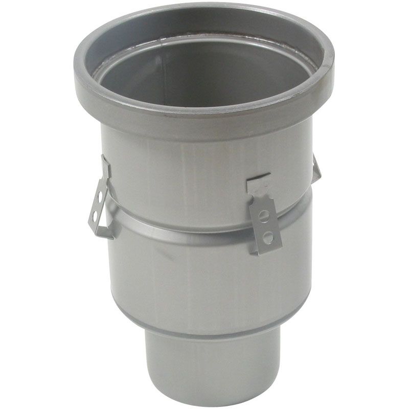 Blucher Industrial Vertical Floor Gully Stainless Steel 195mm - 110mm 