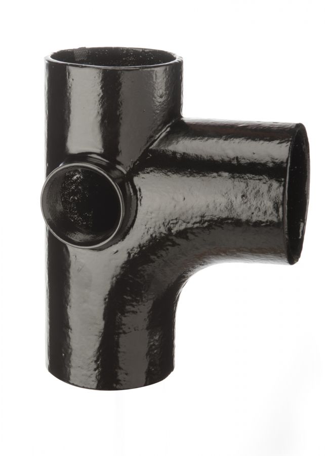 Hargreaves Foundry Cast Iron Soil Pipe 2 inch Right Boss Branch Traditional Express -100mm