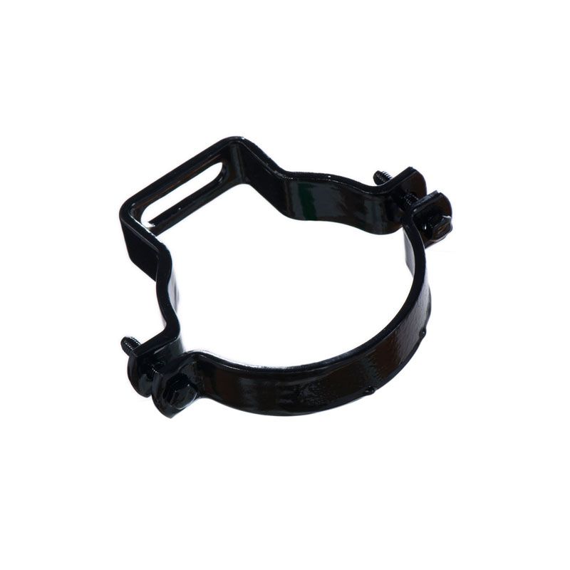Hargreaves Foundry Cast Iron Soil Pipe Coated Steel Adjacent Bracket Traditional Express -100mm