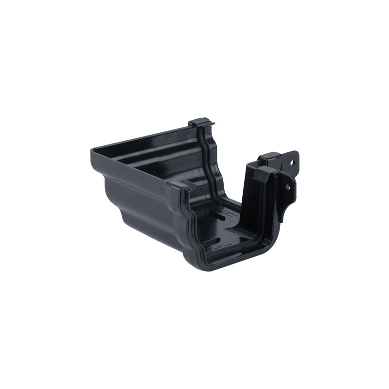 Plastic Guttering Ogee Prostyle 90 Degree External Angle - Anthracite