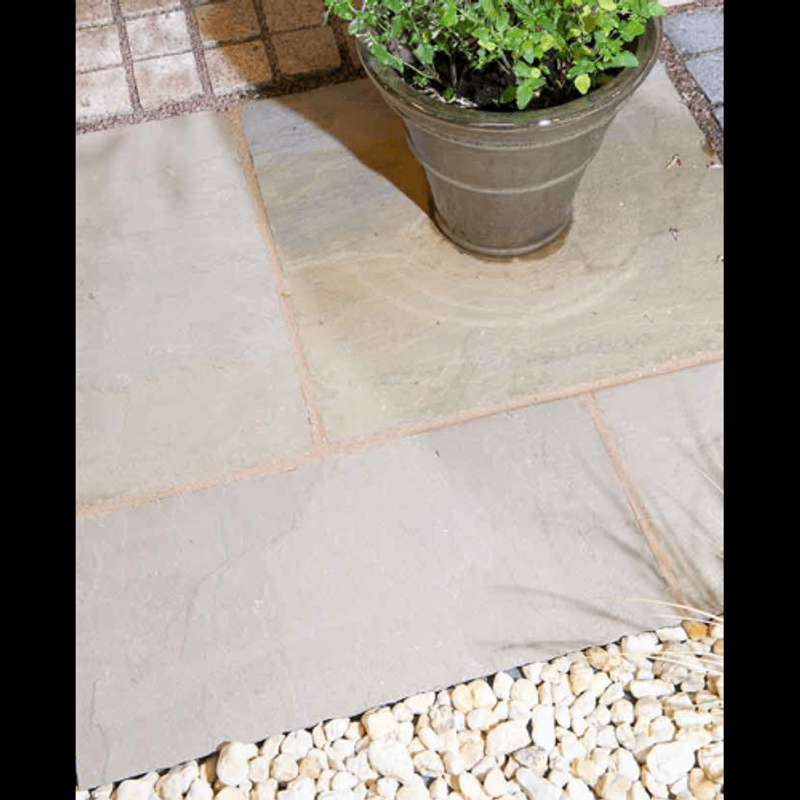 Patio Paving Kit Natural Sandstone Kelkay 5.5m2 Scottish Glen