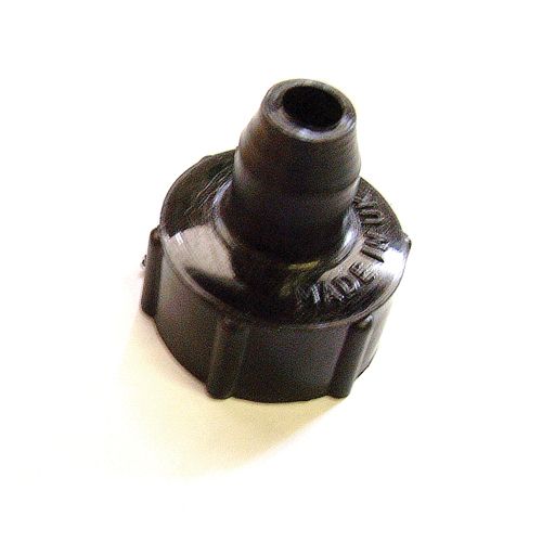 Rubber Hose Nipple Cap Plastic - 2 Inch