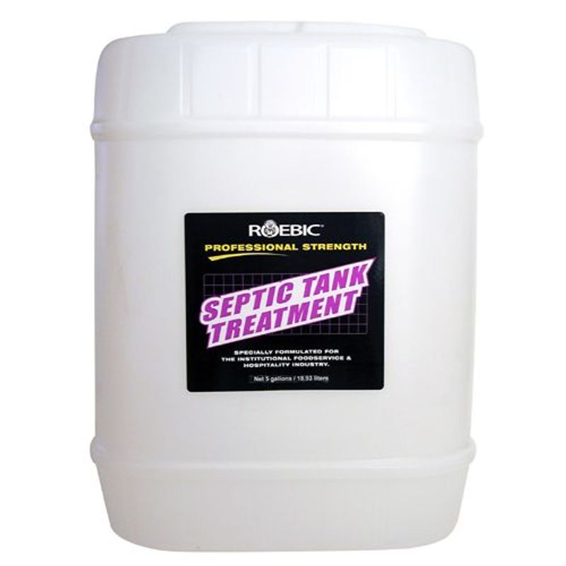 Septic Tank Treatment Roebic STT 5 Gallon 18.9 Litre Drainage