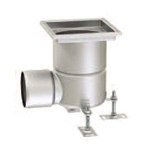 Aco Gully 157 Stainless Steel 304 Fixed Horizontal Deep Outlet 200Mm