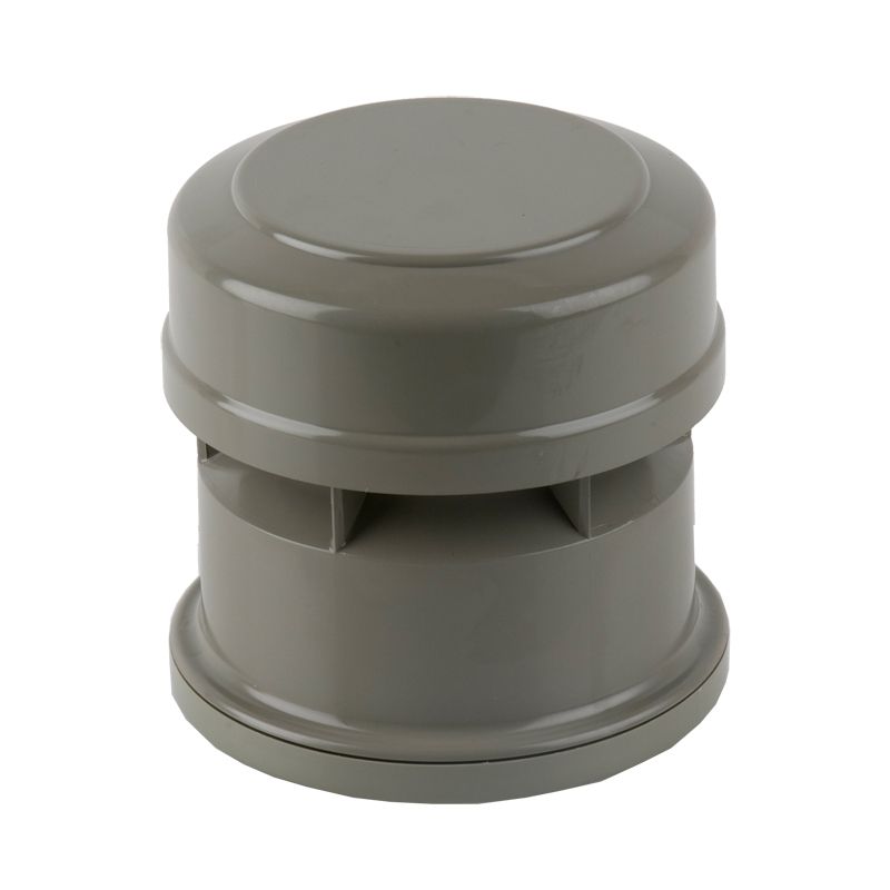 Soil Pipe Push Fit Air Admittance Valve 82.4mm 110mm Grey Olive Drainage Superstore®