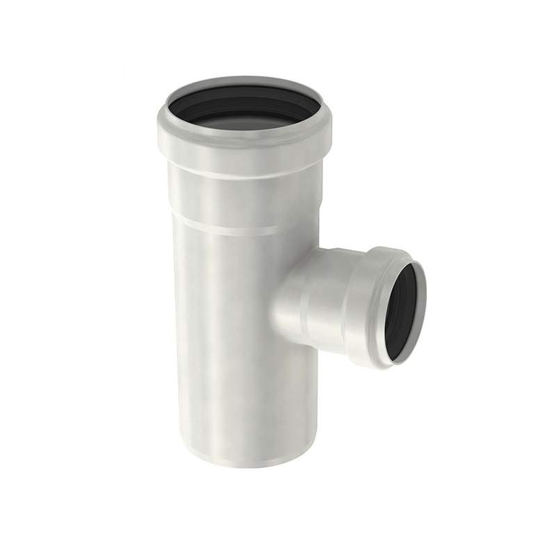 Aco Silver 304 Grade Stainless Steel Pipe 87.5 Degree Unequal Branch - 110Mm To 75Mm