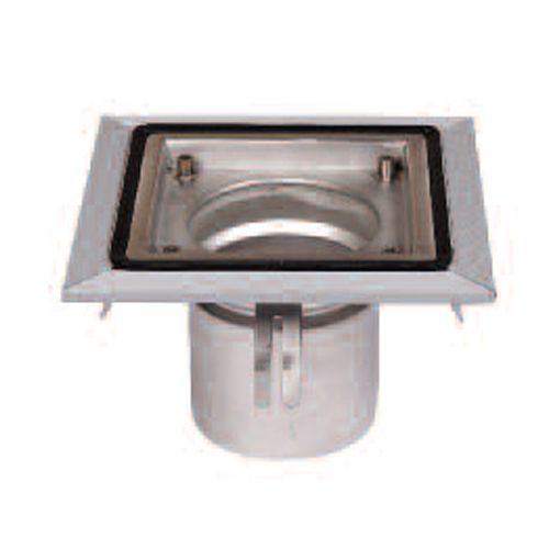 ACO Rodding Eye Vertical Gully Kit Stainless Steel 304 Vertical Outlet