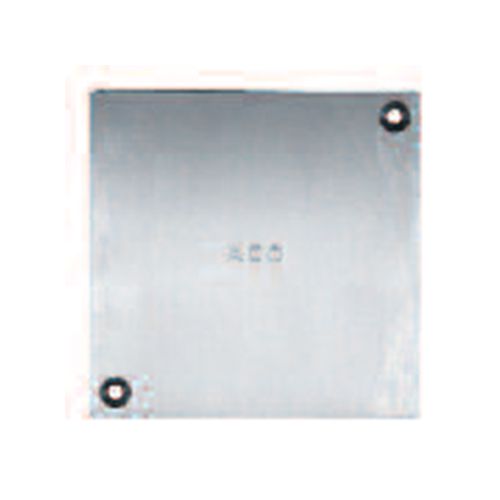 ACO Rodding Eye Cover Stainless Steel 304 Square Solid Double Sealed