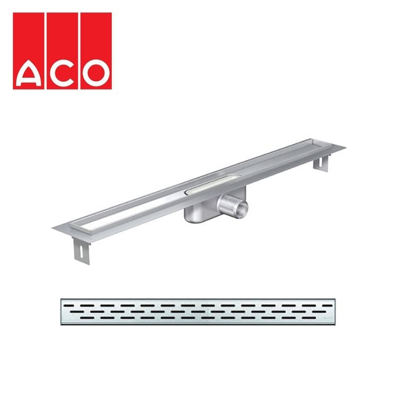 Shower Wet Room Channel Drain 1185mm Slot Grating ACO C-Line