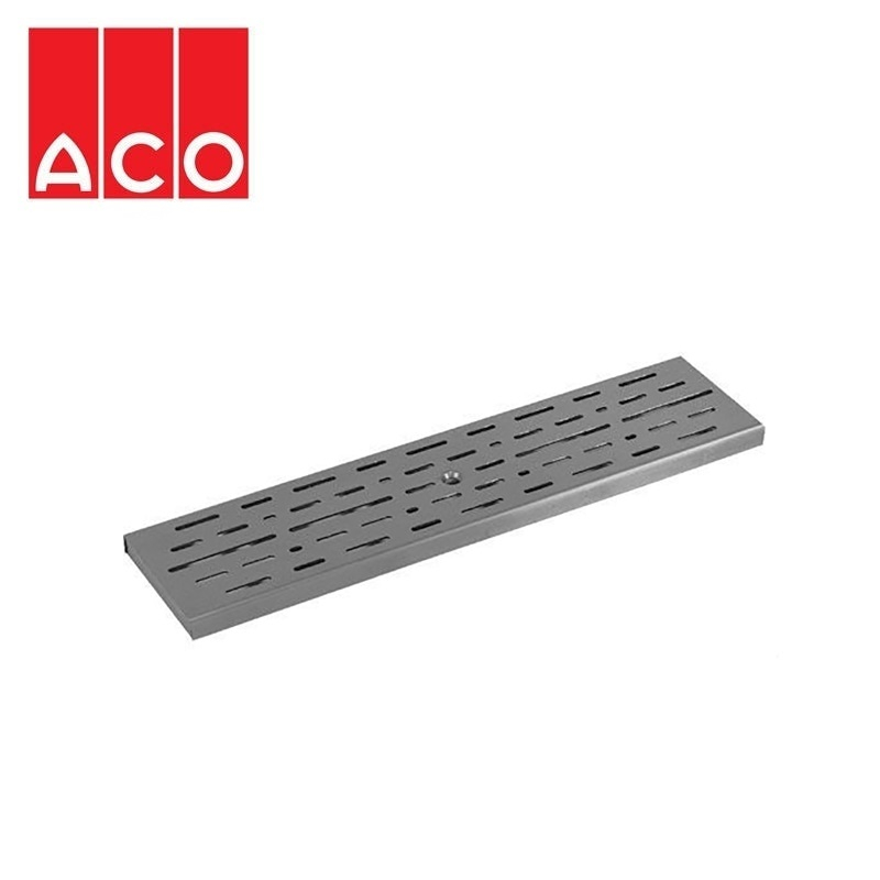 Channel Drain Stainless Steel Intercept Grate 1000mm - ACO Modular 125
