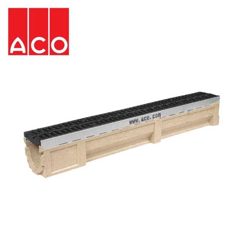 ACO CivicDrain Heavy Duty Channel Drain 135mm X 150mm X 1000mm C250 ACO CivicDrain Heavy Duty Channel Drain 135mm X 150mm X 1000mm C250