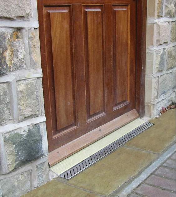 Aco Doorway Drain Threshold Drainage System - 1M Plastic