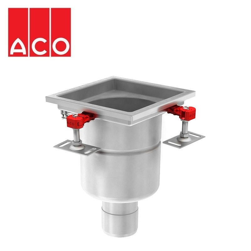 ACO Gully 157 Stainless Steel 316 Fixed Vertical Outlet 250mm