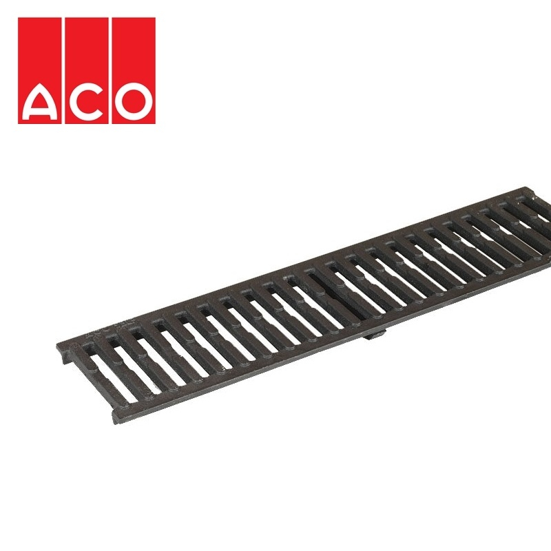 ACO Hexdrain and Raindrain Antique Iron Grating - 500mm