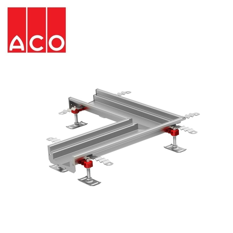 Internal Channel Drain 65mm Invert Left Hand Corner - ACO Modular 125