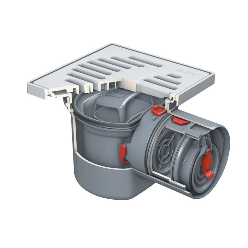 ACO Junior Anti-Flood Backflow Floor Drain