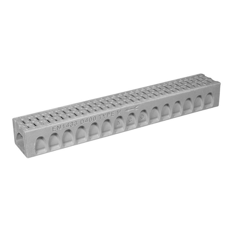 Aco Kerbdrain Hb255 Half Battered Centre Stone Kerb Unit - 1000Mm Concrete