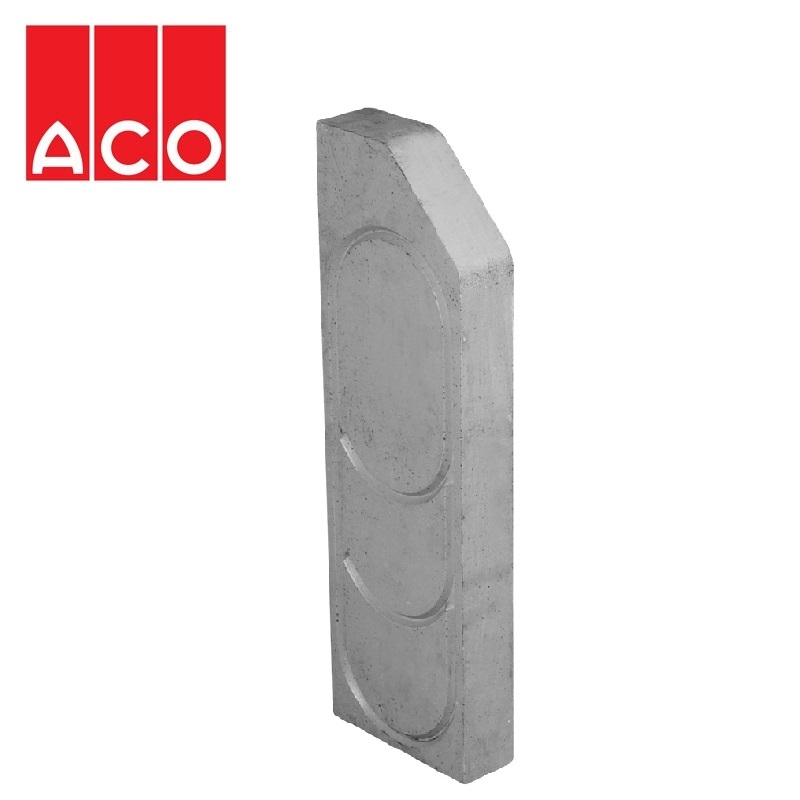 ACO KerbDrain SP280 Splayed Closing End Cap - 50mm
