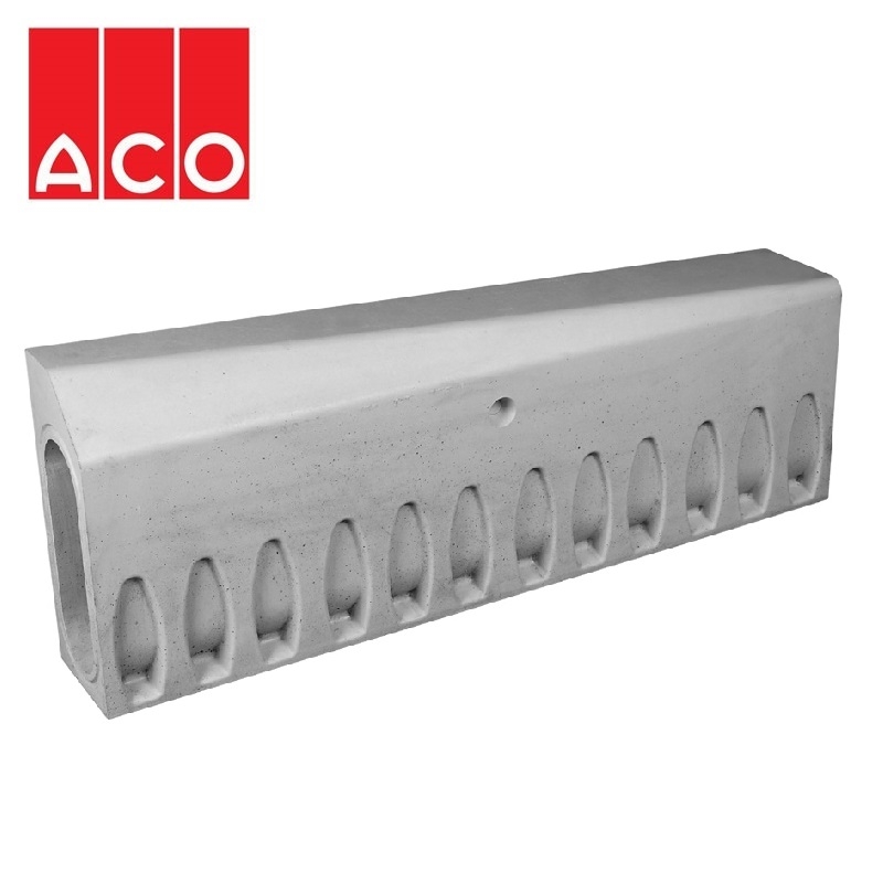 ACO KerbDrain SP380 Splayed Right Hand Drop Kerb Unit - 1000mm