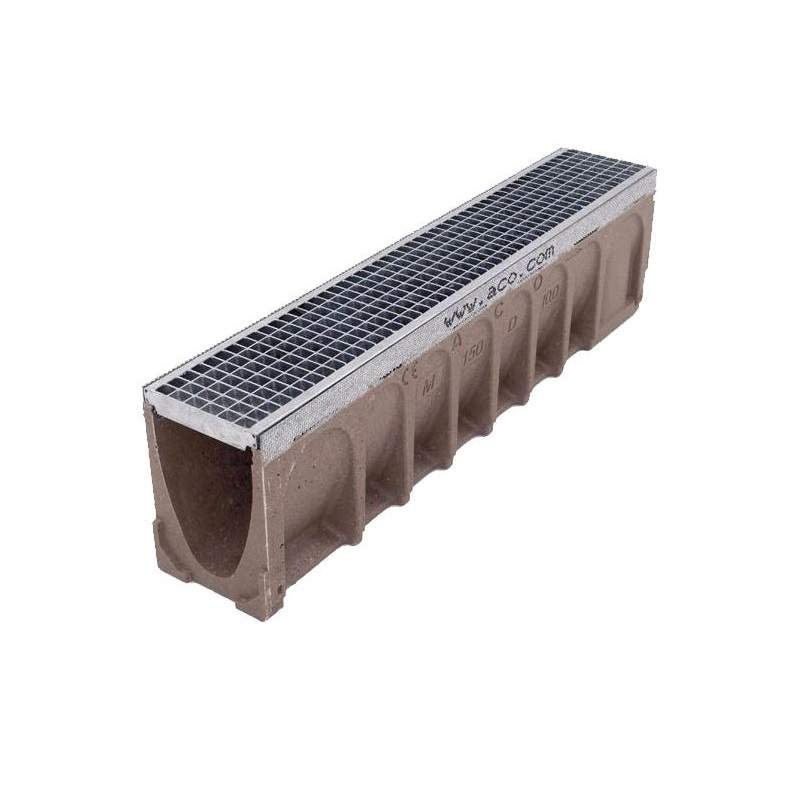 Aco Multidrain M100d - 135Mm X 300Mm X 1000Mm Vienite