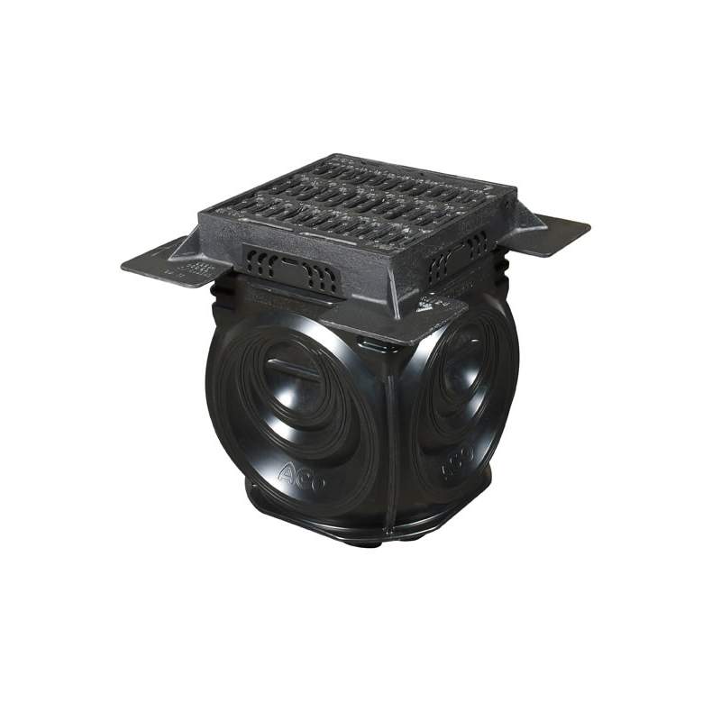 Aco Universal Gully Grating Cover And Frame - D400 Loading Plastic