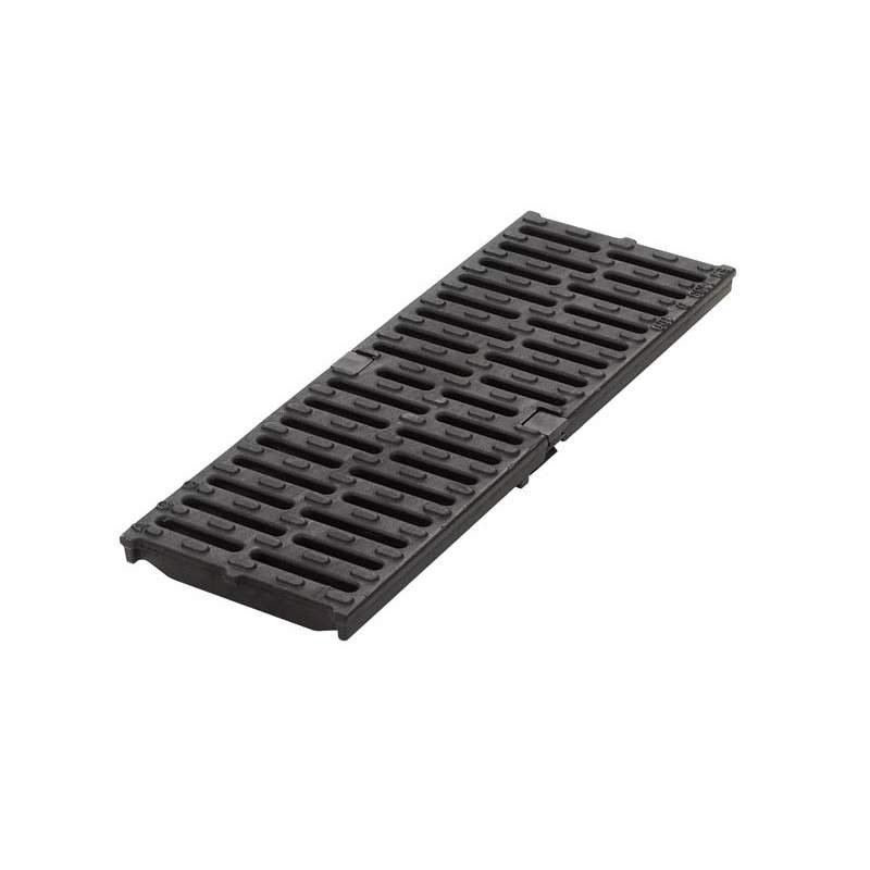Aco Black Multidrain M150d Atec Heelguard Iron Grating 500Mm - D 400 Loading Ductile Iron