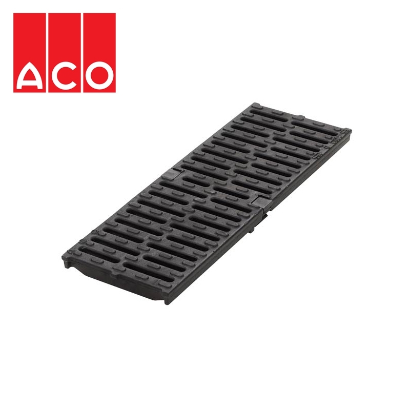 ACO MultiDrain M100 Heelguard Iron Grating 500mm - D 400 Loading