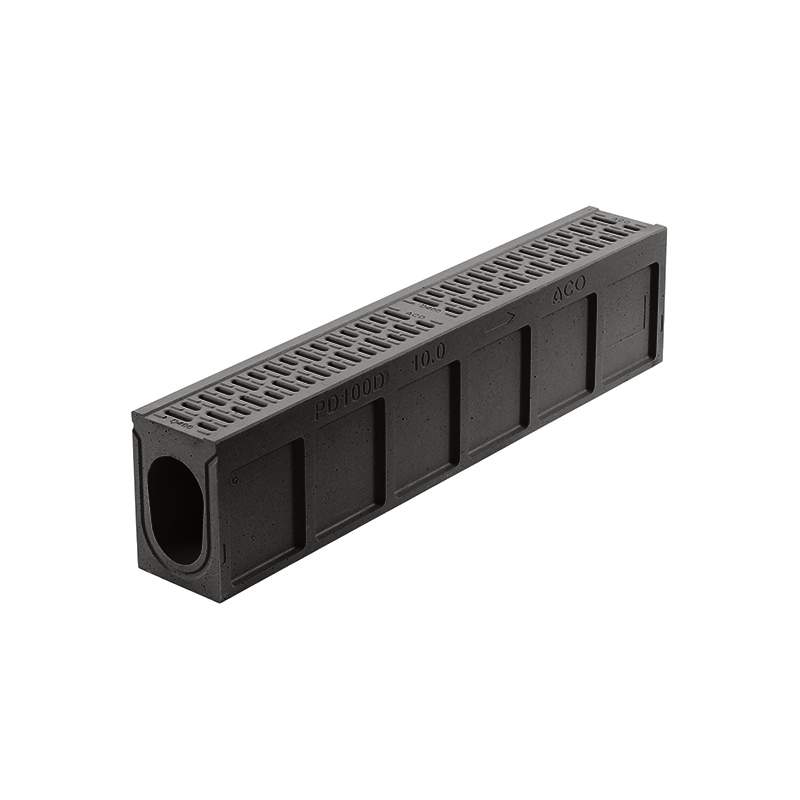 Aco Black Monodrain 265Mm X 150Mm X 1000Mm Channel - Vienite