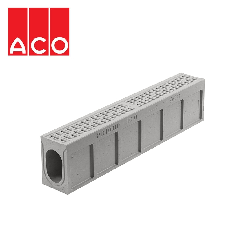 ACO MonoDrain 185mm x 150mm x 1000mm Channel - Grey