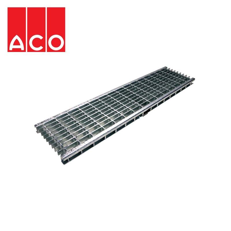 Aco Multidrain M150ds Heelguard Mesh Steel Grating 1000Mm - B125 Galvanised Steel