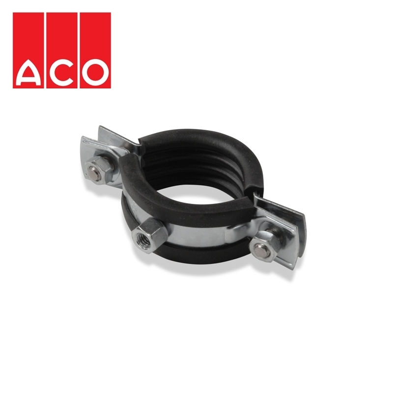 ACO Galvanised Steel Support Bracket with EPDM Infill - 110mm