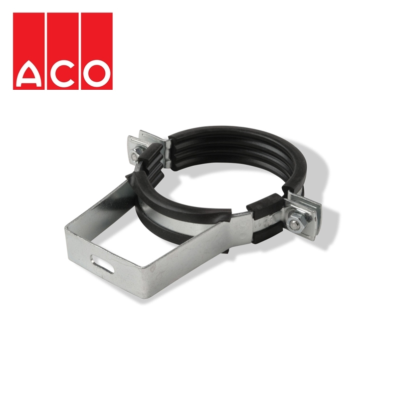 ACO 316 Stainless Steel Pipe Support Bracket with Stirrup - 50mm