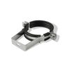 ACO 316 Stainless Steel Support Bracket with EPDM Infill Stirrup - 50mm