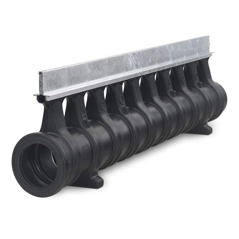 Aco Qmax 150 Slot Channel With Q-Slot Steel Edge Rail 2M Plastic