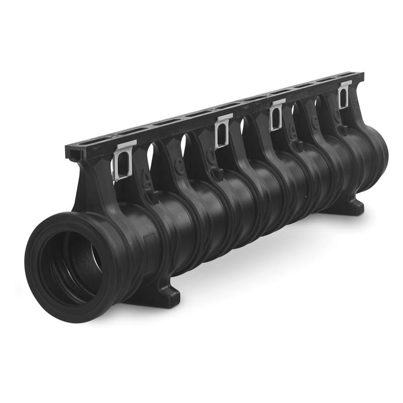 Aco Qmax 225 Slot Channel With Q-Slot Steel Edge Rail 2M Plastic