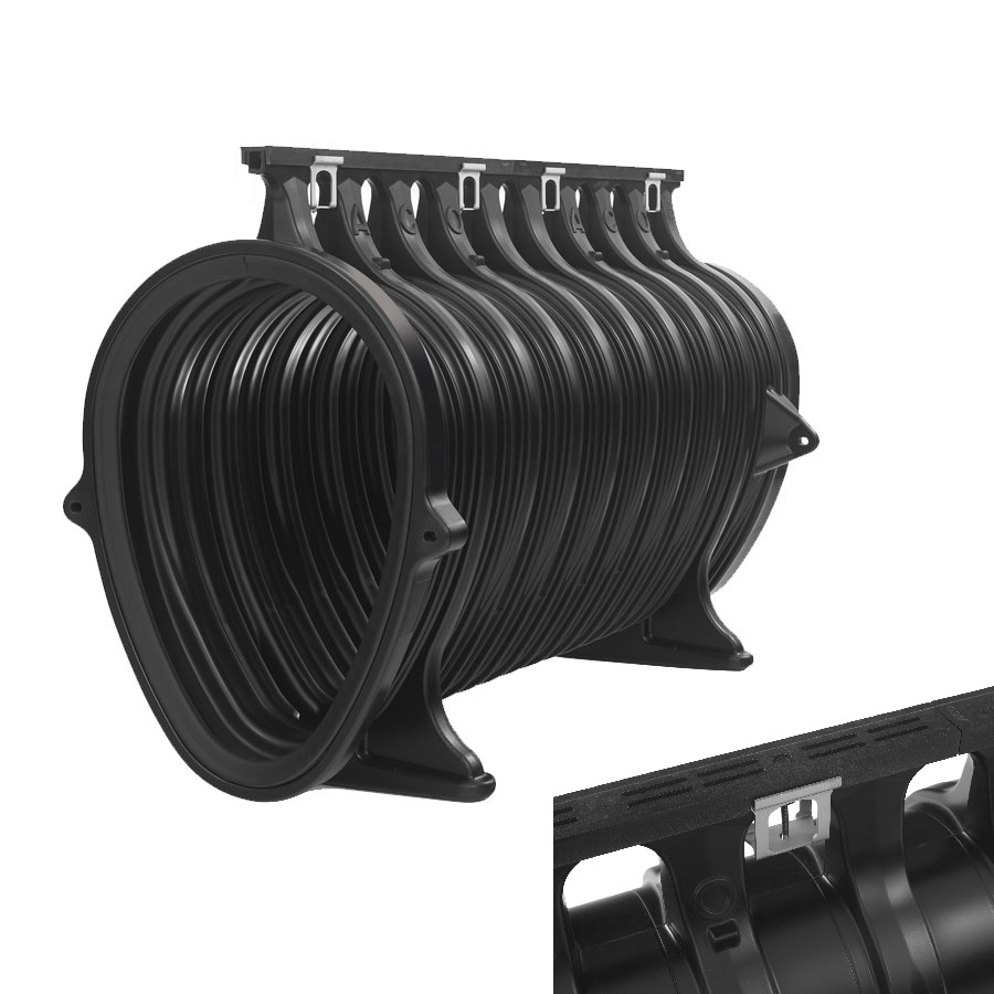 ACO Qmax 900 Slot Channel with QGuard Iron Edge Rail 2m Drainage