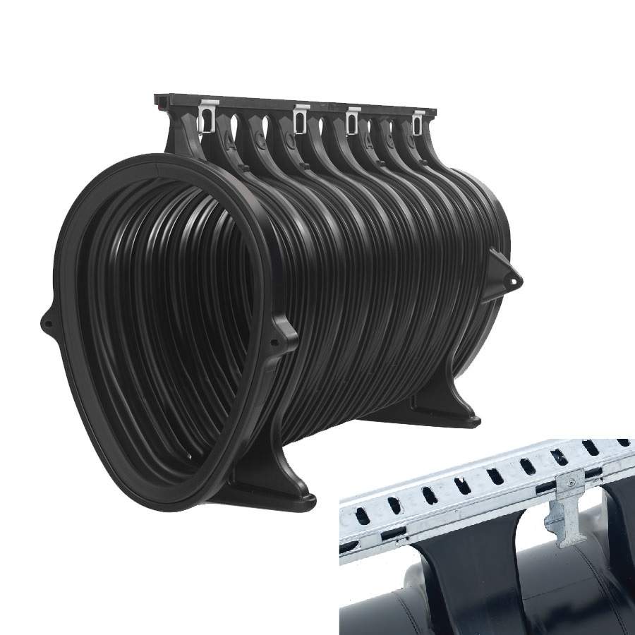 Aco Qmax 900 Slot Channel With Q-Guard Steel Edge Rail 2M Plastic