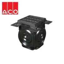 ACO Qmax Access Chamber with D400 Q-Slot Recessed Cover and Frame
