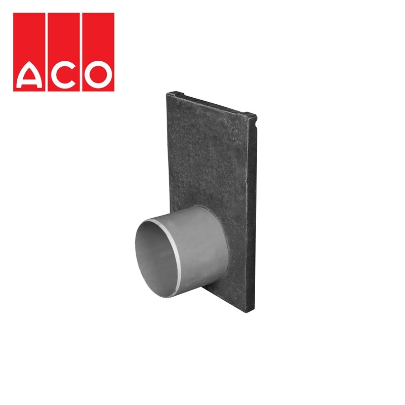 ACO RoadDrain 100 Channel Drain Outlet End Cap