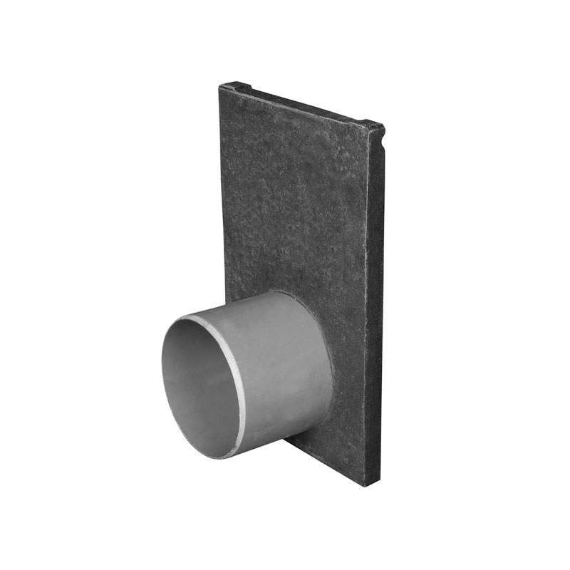 Aco Roaddrain 100 Channel Drain Outlet End Cap Concrete