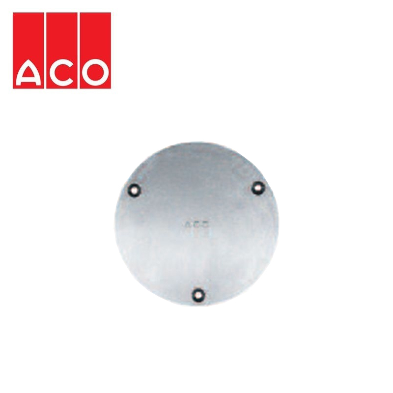 ACO Rodding Eye Cover Stainless Steel 304 Circular Solid Double Sealed