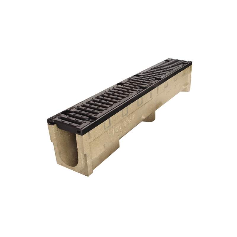 Aco S100 Heavy Duty Channel Drain 155Mm X 221/227Mm X 1000Mm Vienite